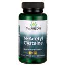 SW854 $140 100粒 Swanson N-Acetyl Cysteine 600MG N-乙醯半胱氨酸 清肝解毒保肝