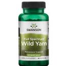 SW1258 $60 60粒 Swanson Premium Full Spectrum Wild Yam 400MG 山藥膠囊