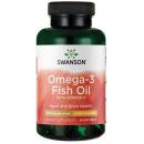 SW1309 $90 60粒 Swanson Premium Omega-3 Fish Oil with Vitamin D - Lemon Flavored 清新魚油精華膠囊 檸檬味 維他命D